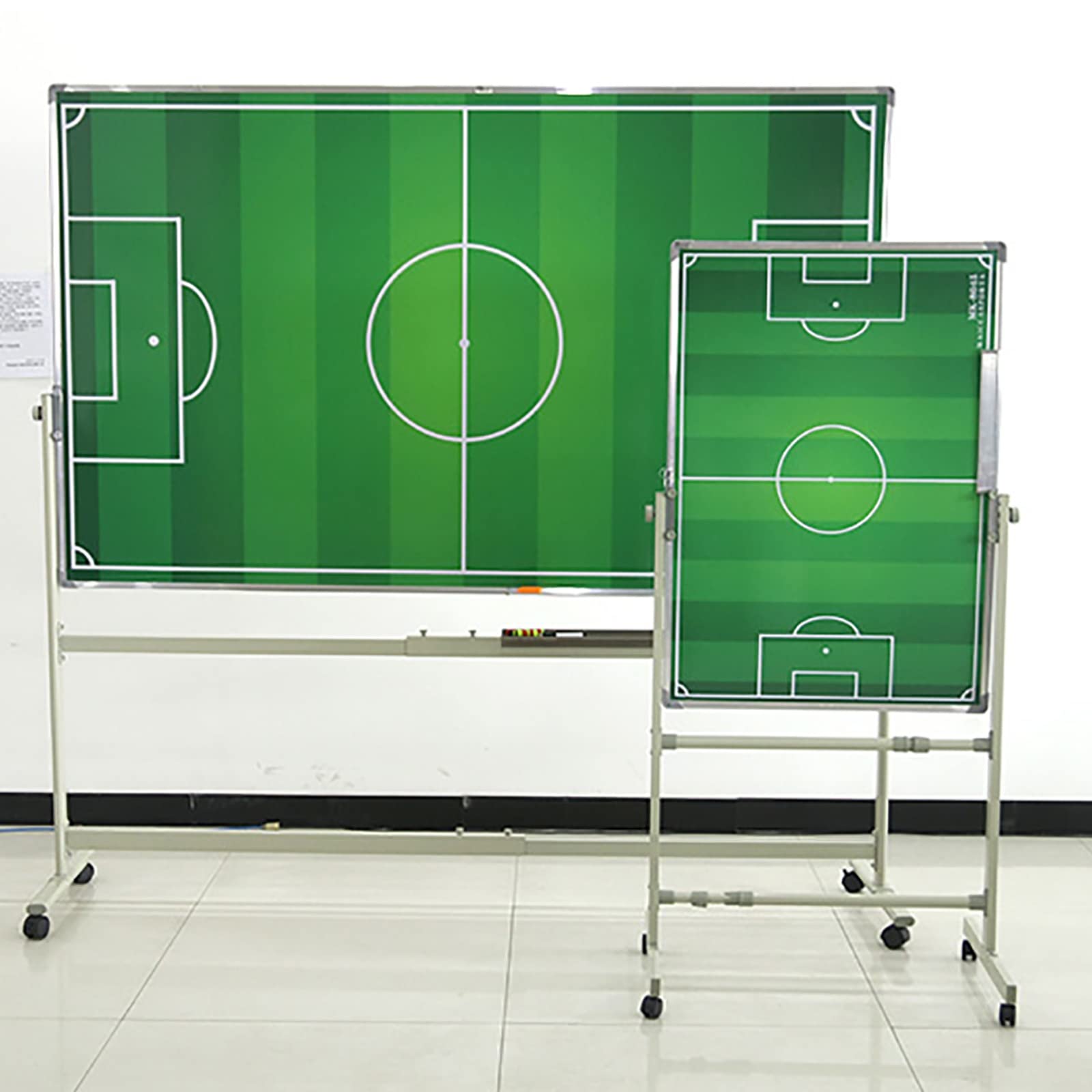 100 x 70 cm Lavagna Tattica Calcio Magnetica Grande Lavagna Tattica Ideale per Esercitazioni, Strategia e Allenamento