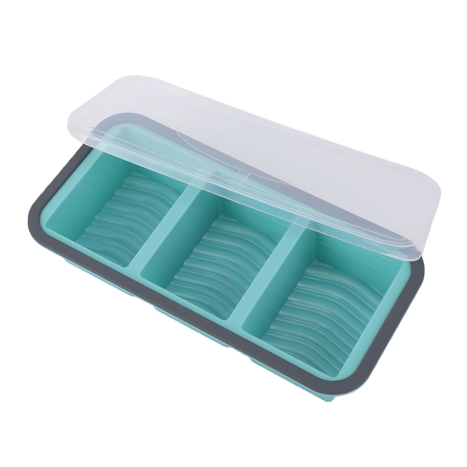Yosoo Health Gear Lot de 3 Bacs de Congélation avec Couvercles en (BLUE)
