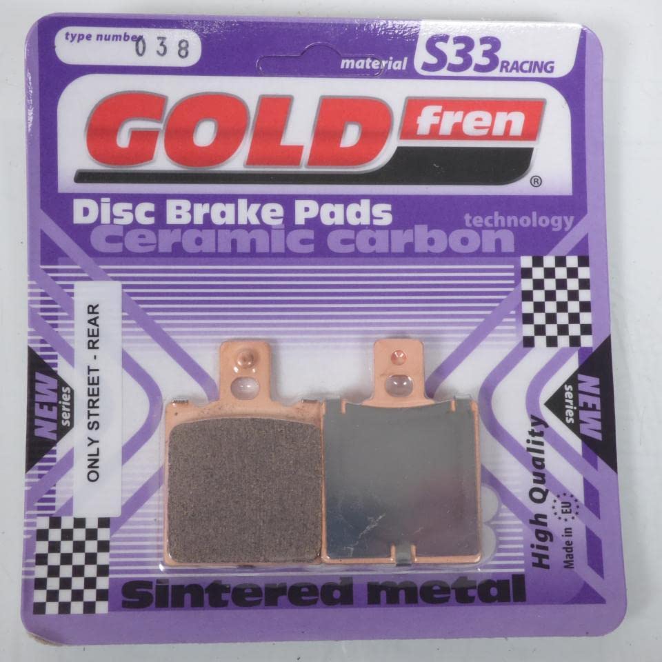 Klocki hamulcowe Gold Fren do motocykli Gilera 250 RC RALLY 1987 ARD New