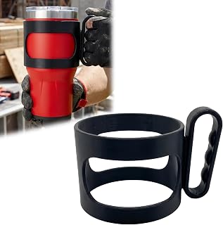 Tumbler Handle Compatible with Milwaukee 30 Oz Cup, Portable Drink Holder Grip Accessory with Ergonomic Carry Design for Travel Outdoor and Daily Use