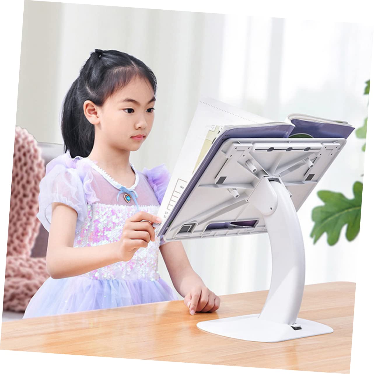 BESTonZON Laptop Stand Höhenverstellbar Ergonomischer Laptop Und Tragbar Für Schreibtischnutzung Kompatibel Mit Allen