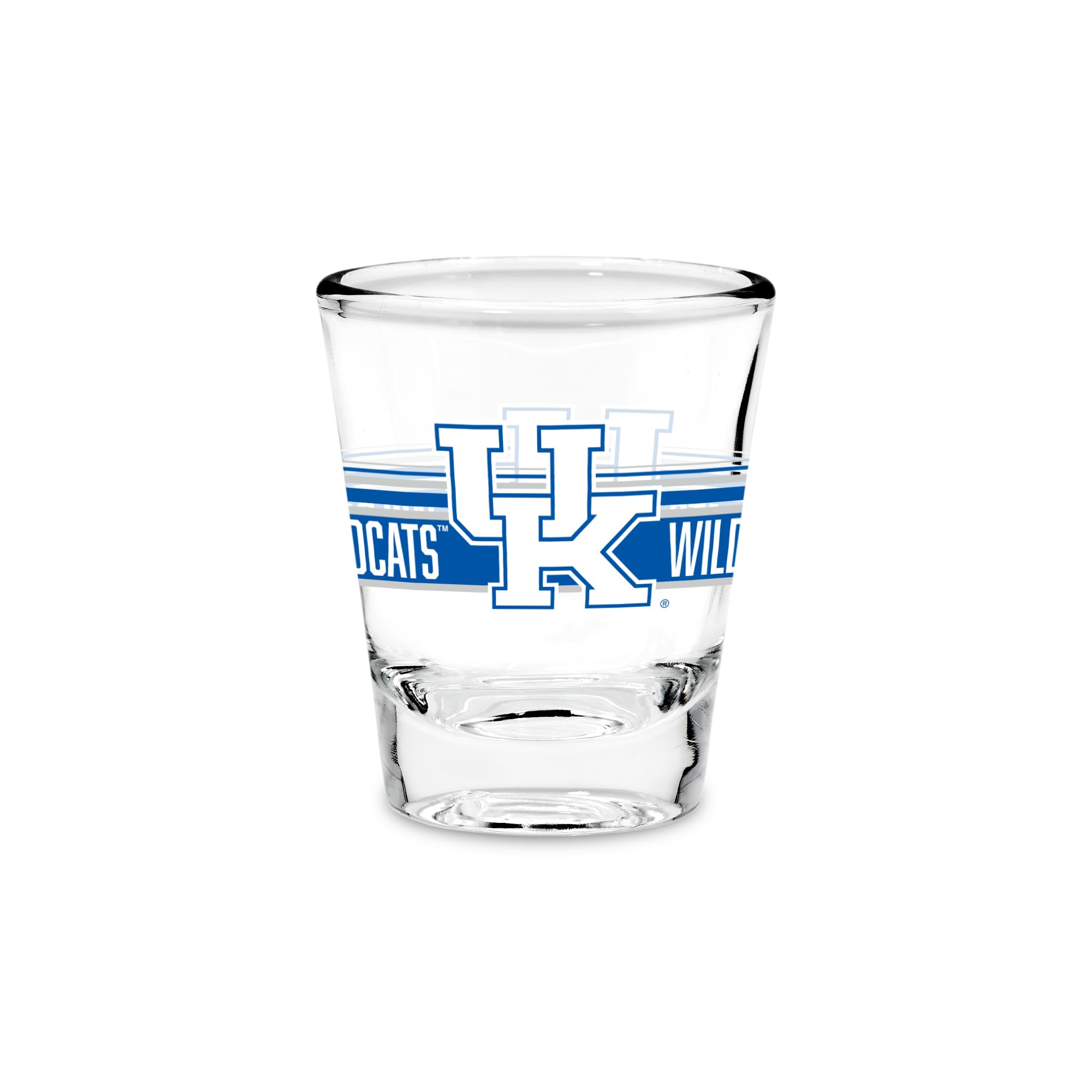 Rico Industries One Color Ncaa Kentucky Wildcats Standard 1.7Oz Shot Glass