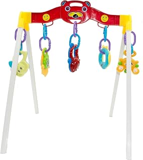 TOYXIITY MALL Plastic Play Gym For Baby Kids With Hanging Toys For Baby Fitness Rack For Month Newborn Baby Toys Activity ... Price In India