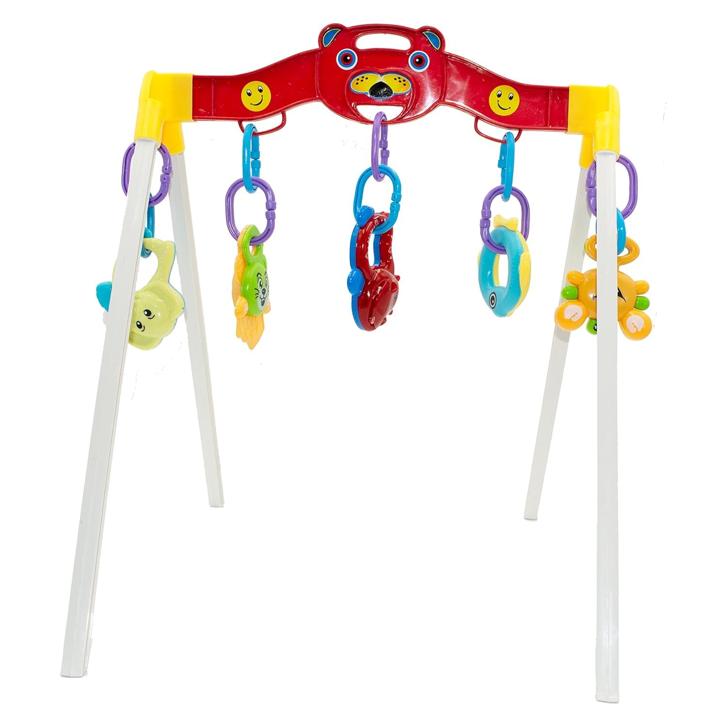 TOYXIITY MALL Plastic Play Gym For Baby Kids With Hanging Toys For Baby Fitness Rack For Month Newborn Baby Toys Activity ... - Review, Price and Buying Guide