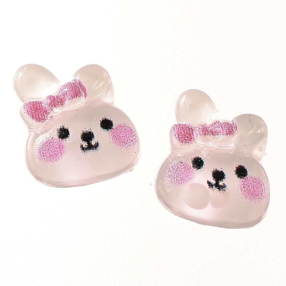 アニマル　ねこ　うさぎ　キャラクター　リボン　ネイル　パーツ　デコ アニマル ねこ うさぎ キャラクター リボン ネイル パーツ デコ