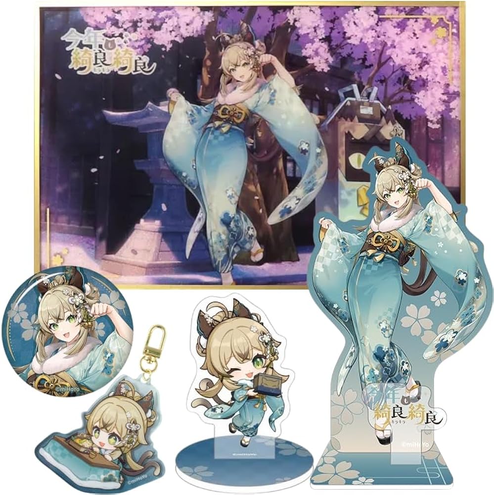 Amazon.co.jp: 【原神】公式グッズ にゃんにゃん速達シリーズ 綺良々