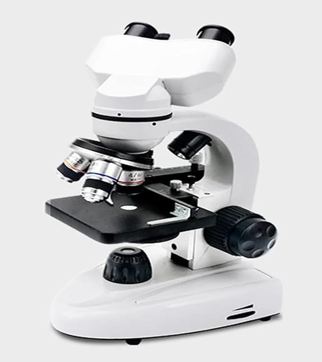 Microscope binoculaire 1600X double lumière HD avec adaptateur smartphone