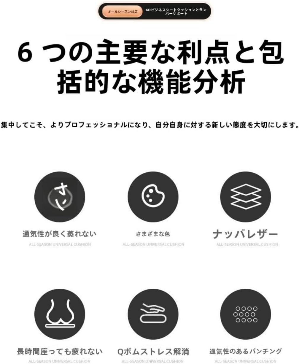 トヨタ スープラ/Supra専用ロゴ付き 車用 腰枕 RZ&amp;SZ&amp;SZ-R&amp;TRDなどのグレード 2018(