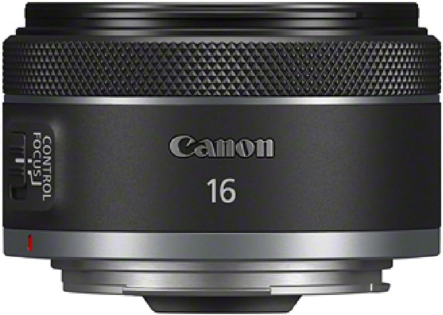 Canon RF Lens 16mm F2.8 STM - Ultra-Wide Focal Length Full Frame Prime Camera Lens for Vlogging & Landscape Photography | Canon EOS R System Compatible Camera Lens