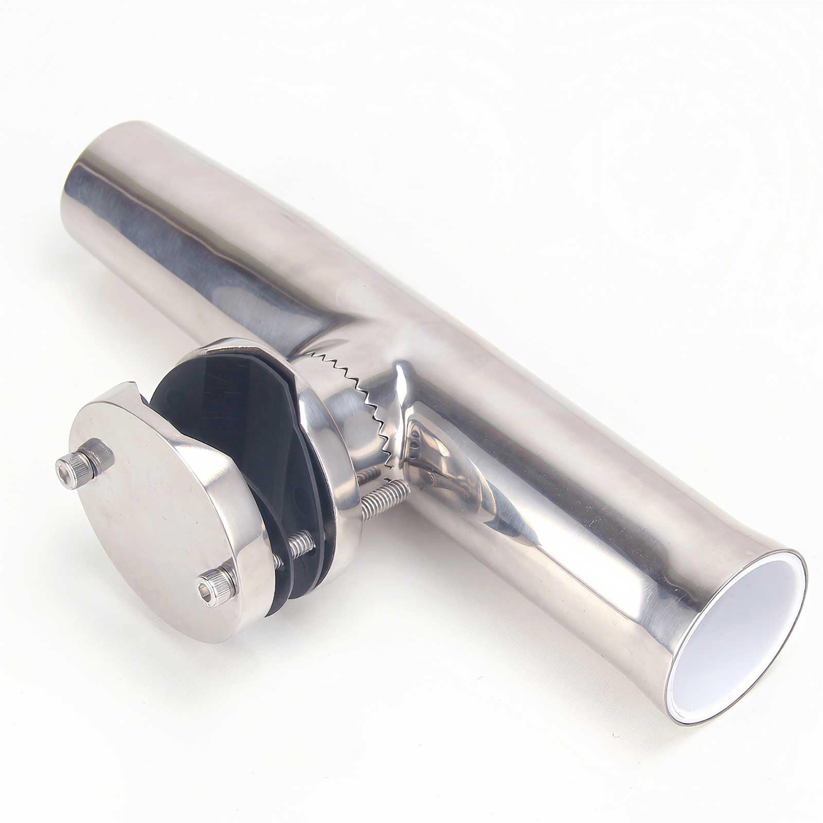 Porte-canne à pêche pour bateau en acier inoxydable - 2 pièces Porte-canne à pêche pour bateau en acier inoxydable - 2 pièces