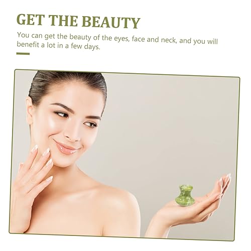 Miniatura 4 de Beaupretty Sets Facial Jade Gua Sha Raspado Herramienta de Masaje Cuidado de los Ojos Cuidado de la Cara Suministro de Herramientas de Belleza Piezas