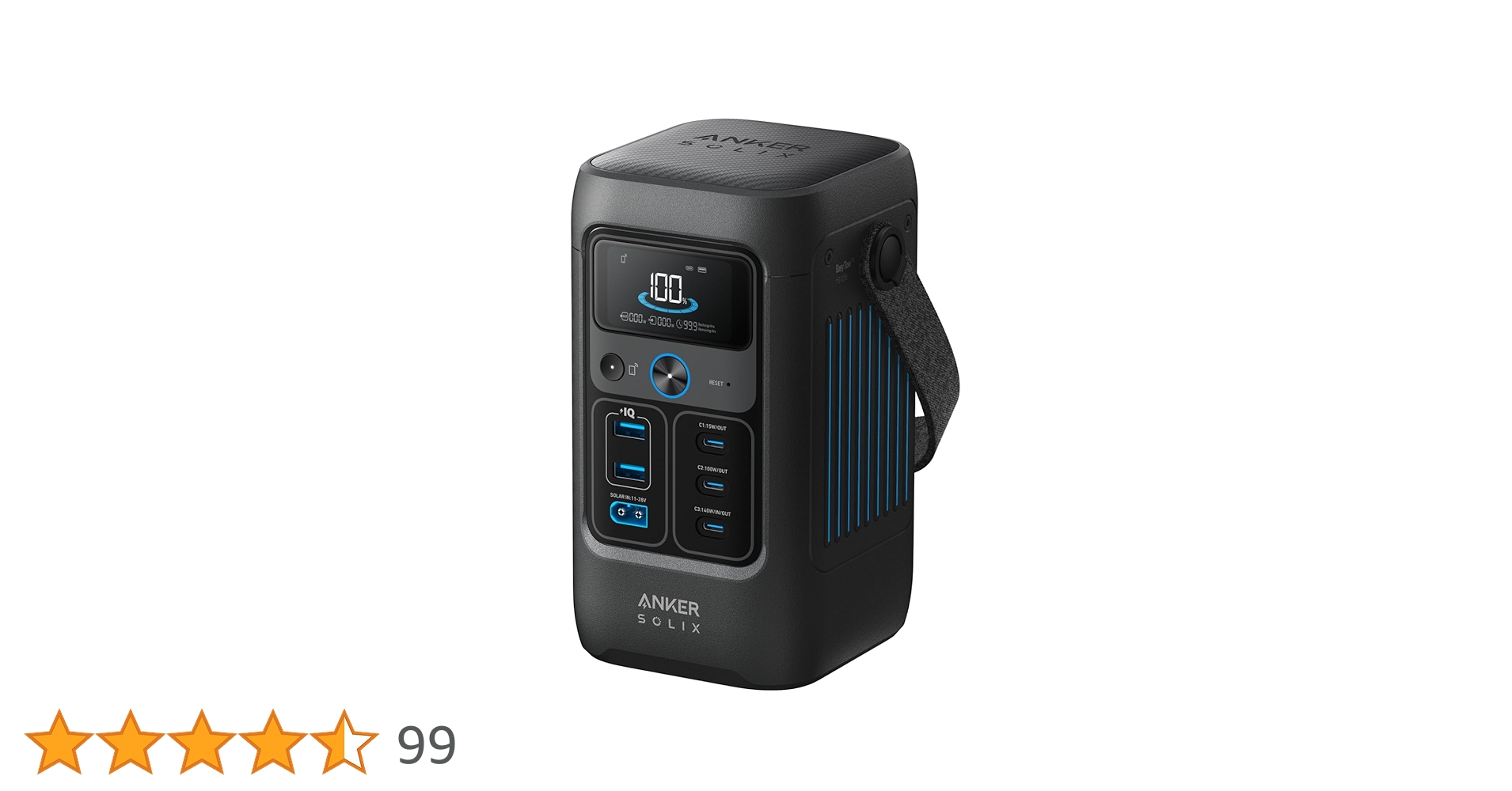 Amazon.co.jp: 𝐀𝐧𝐤𝐞𝐫 𝐒𝐨𝐥𝐢𝐱 𝐂𝟐𝟎𝟎 𝐃𝐂 Portable Power