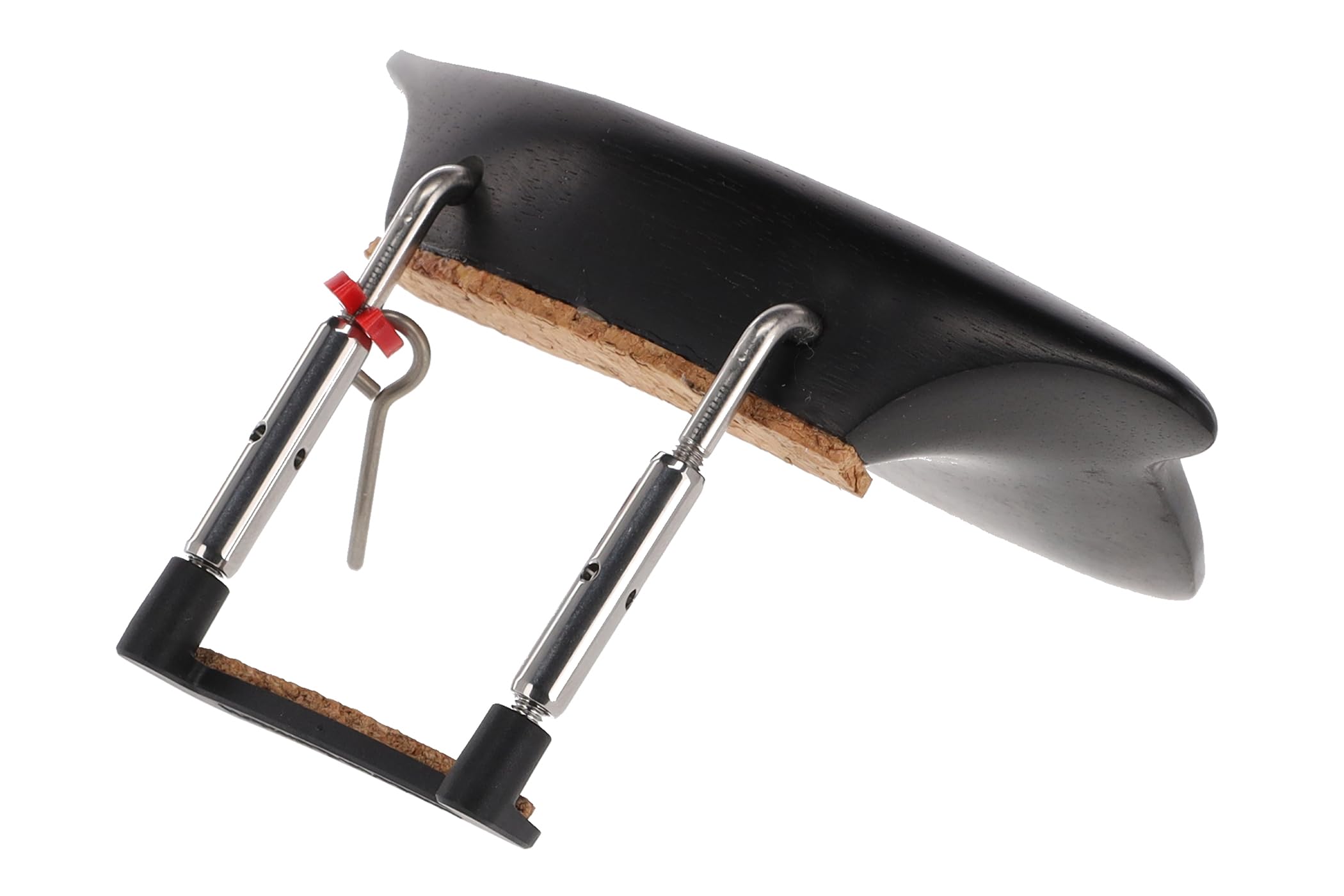 GEWA chinrest 4/4 violin Morawetz ebony, Made in Germany - Image 3