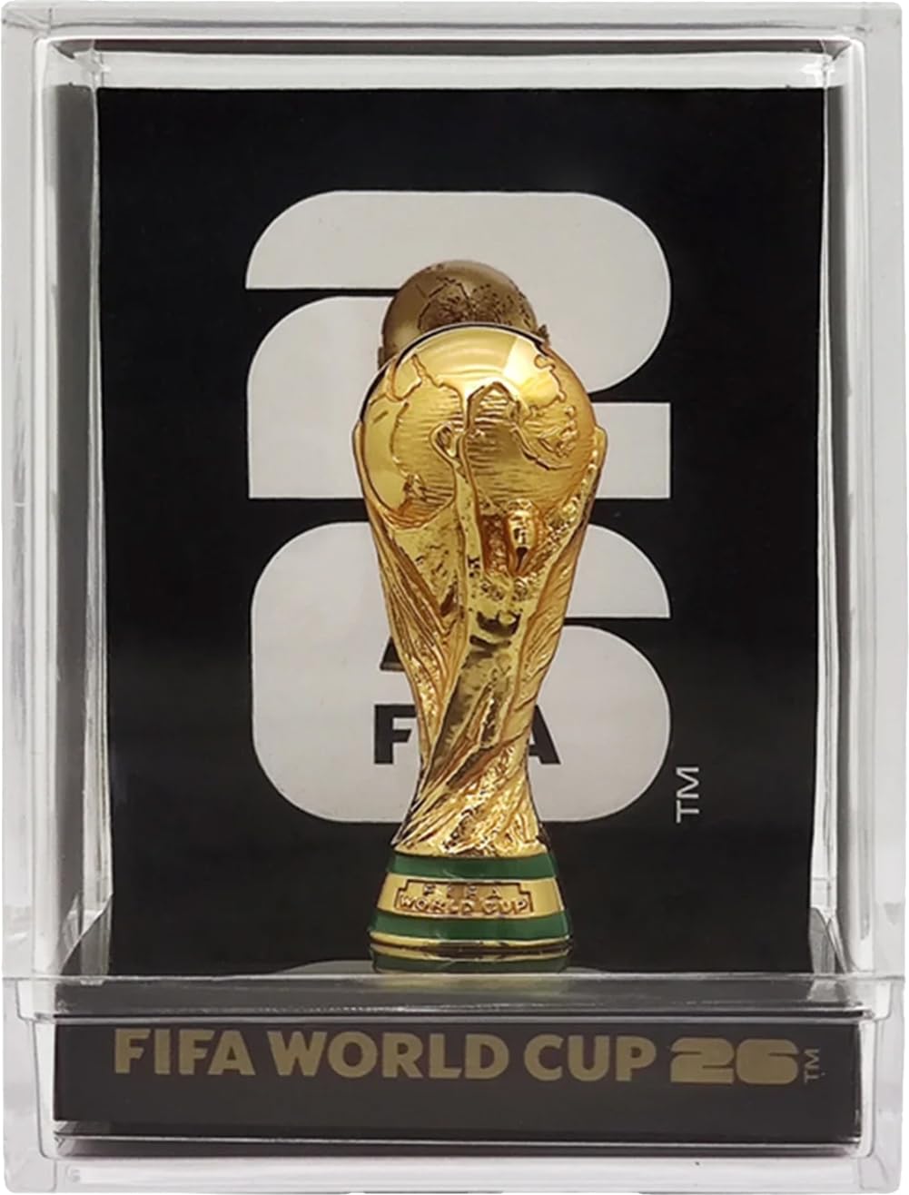 Réplica del Trofeo de Cubo 3D con Licencia Oficial de la Copa Mundial de la FIFA 2026