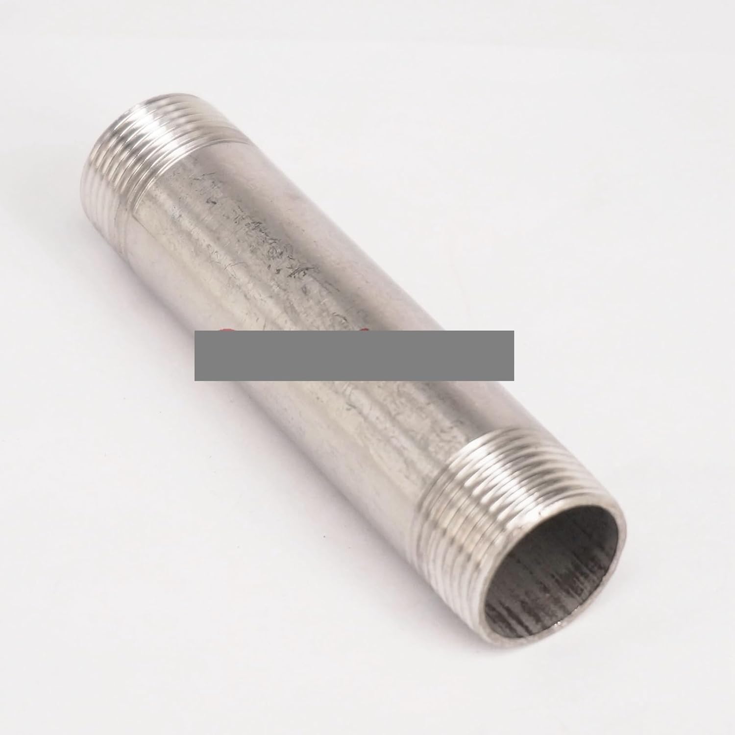3/4" BSP 等長雄ねじ 長さ100mm バレルニップル 304ステンレスパイプ継手 コネクタ カプラ 水 油 空気