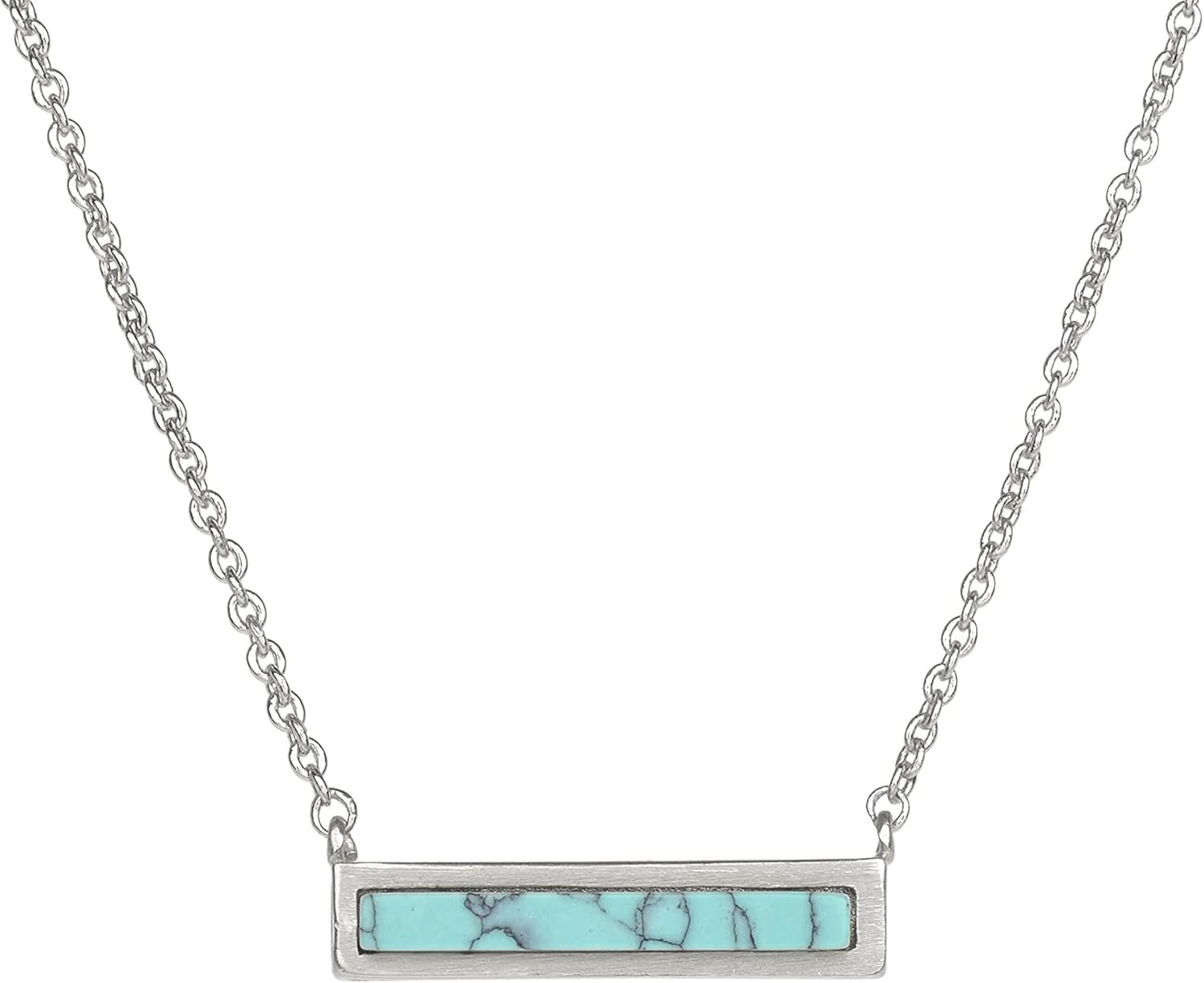Gemstone Bar Necklaces for Women Gold Silver Plated Barbados Ubuy