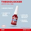 LOCTITE 243 Threadlocker, Universal adhesive for Securing Screws, Medium-Strength thread lock for Metal Threads, Liquid Glue for Use on Pumps, Gearboxes and More, 1x10ml