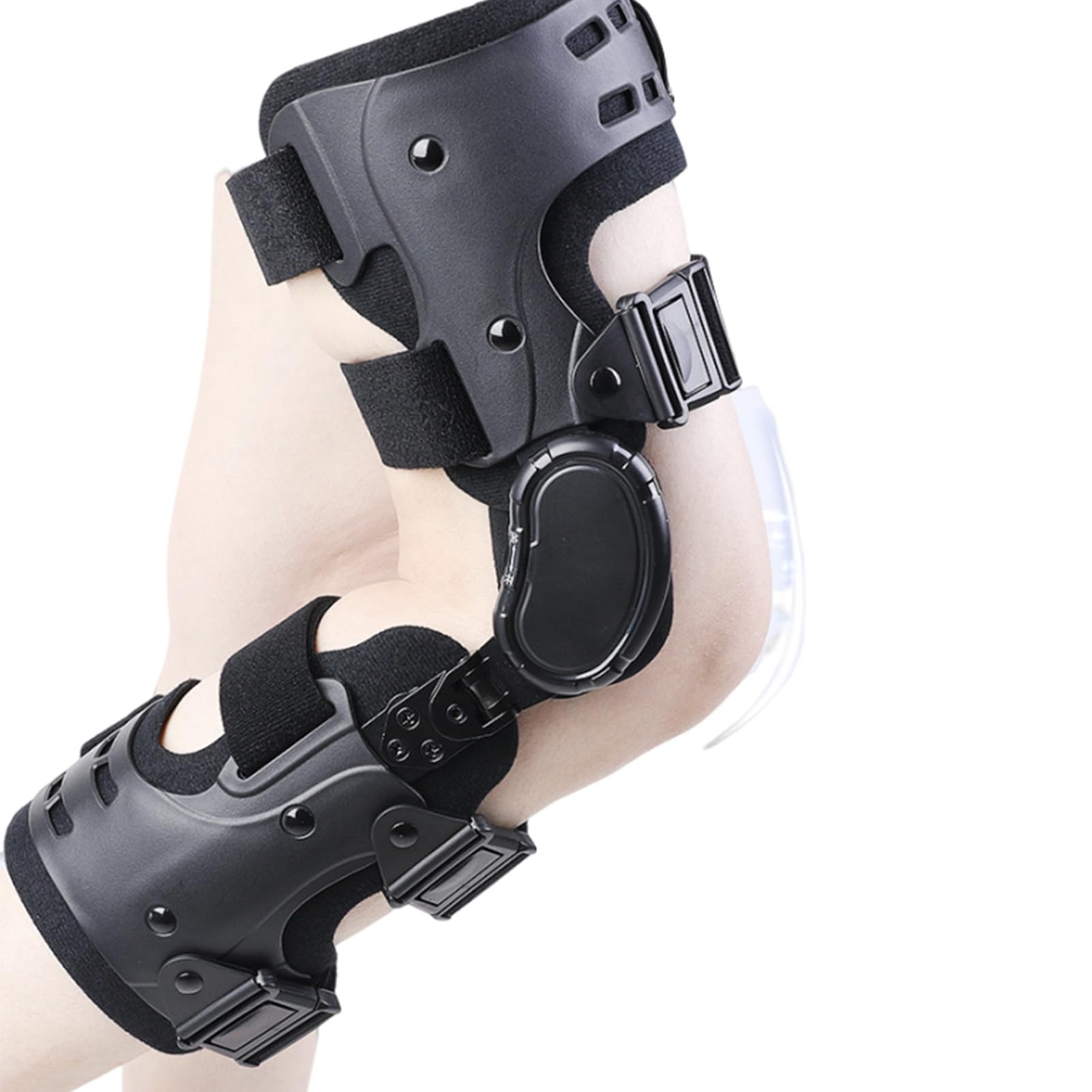 Soporte De Rodilla, Rodillera para Artrosis, Rodillera Unilateral Ajustable, Inmovilizador Y Estabilizador De Rodilla para Valgo Y Valgo De Rodilla, Desgarro De Menisco Y,Right