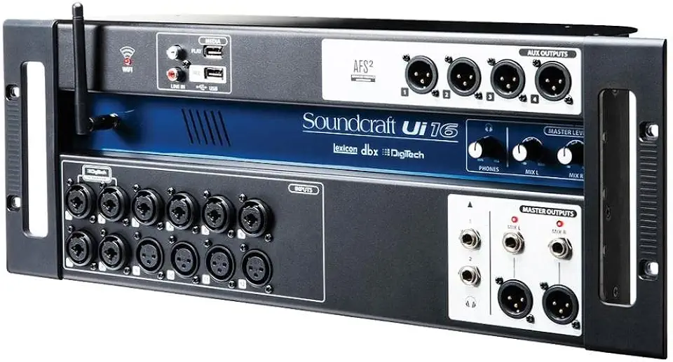 Mesa de Som 16 Canais Ui-16 Soundcraft, Soundcraft, Ui-16