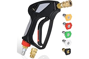 TOOLCY Heavy Duty Pressure Washer Gun