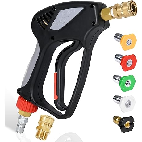 TOOLCY Heavy Duty Pressure Washer Gun