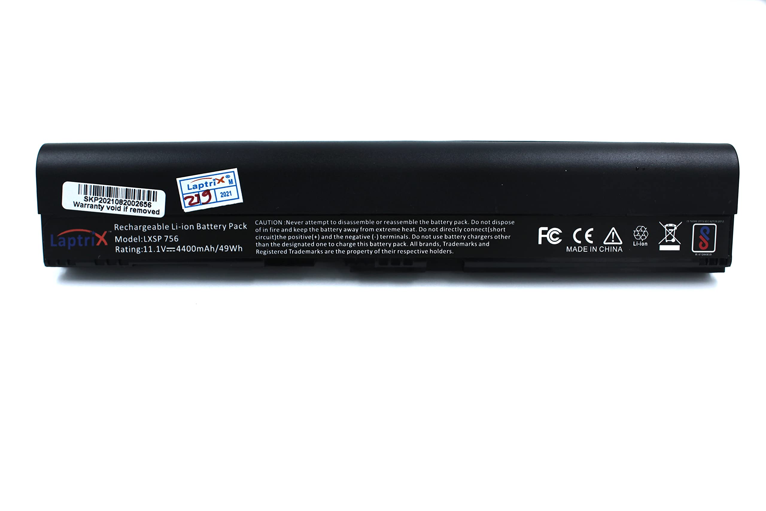 Laptrix AL12X32 6Cell Battery fit Aspire One 756 AO756 V5-171 725, TravelMate B113 B113M B113-M, fit Acer C7/ C710 Chromebook Series, AL12A31 AL12B31 AL12B32 [11.1V 4400mAh (B09HHJ3BZZ) Amazon Price History, Amazon Price Tracker