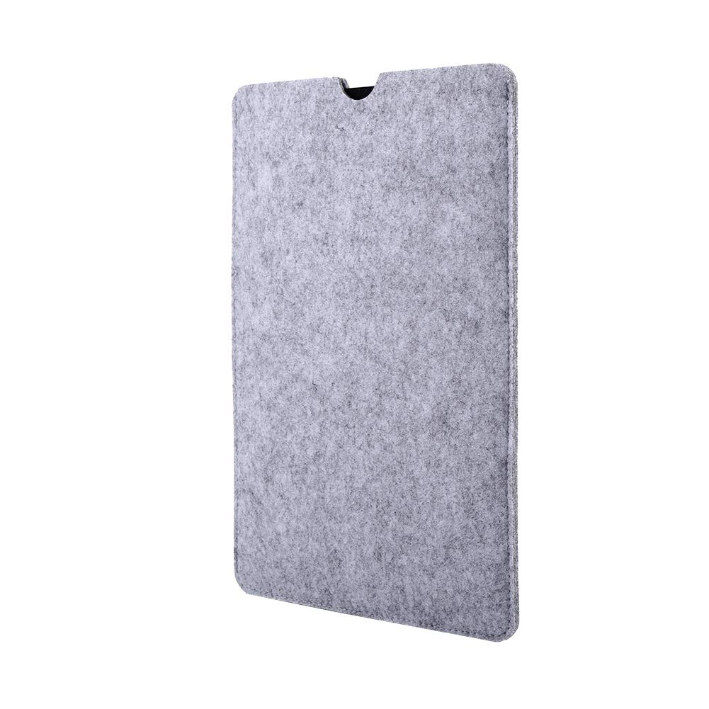 2 Kolory 11/13/15-calowy Pokrowiec na Laptopa, Trwała Torba do Przenoszenia Komputera, Filcowy Pokrowiec na Laptopa Torba Etui Podkładka Pod Mysz dla Air Pro (GRAY)