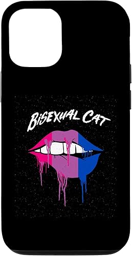 iPhone 1212 Pro Bisexual Cat Bi LGBTQ Bi Pride LGBT Funny Animal Lover Case
