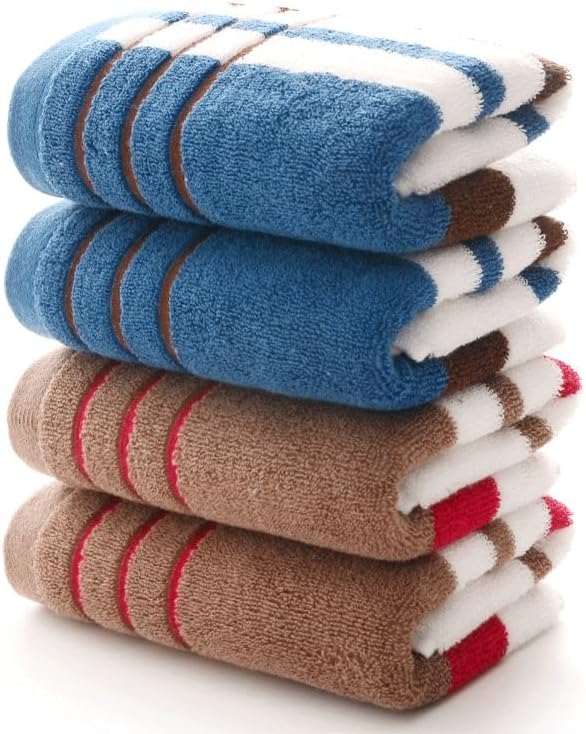 Vertical Plaid Towel Wedding Gift Box Set Towel Adult Couple Towel Bath Towel