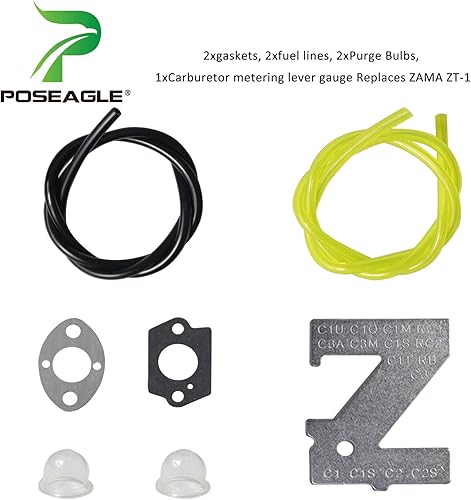 Miniatura 7 de Carburador C1M-K77 de repuesto Zama C1M-K76, C1M-K49A, C1M-K49C, Walbro WTA-35 para Echo PB-580T, PB-580T, PB 580T, PB-403T, PB403T, PB-413H, PB