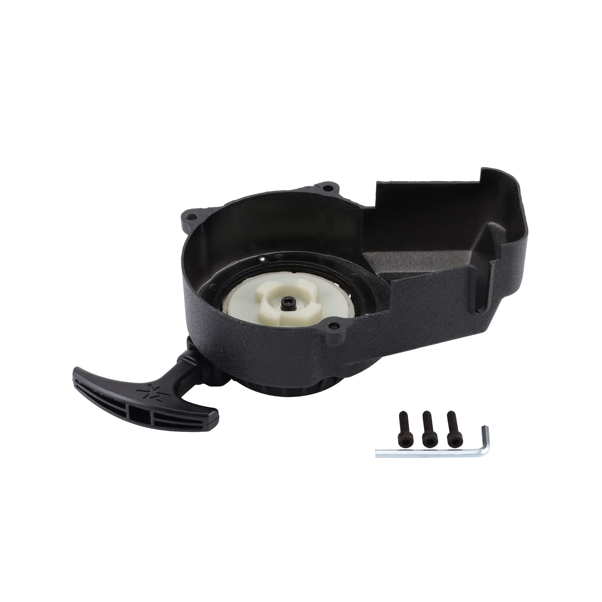 WOOSTAR Arrancador de Retroceso Reemplazo para 47cc 49cc 2 Tiempos Pit Bike ATV Quad Scooter Ciclomotor Negro
