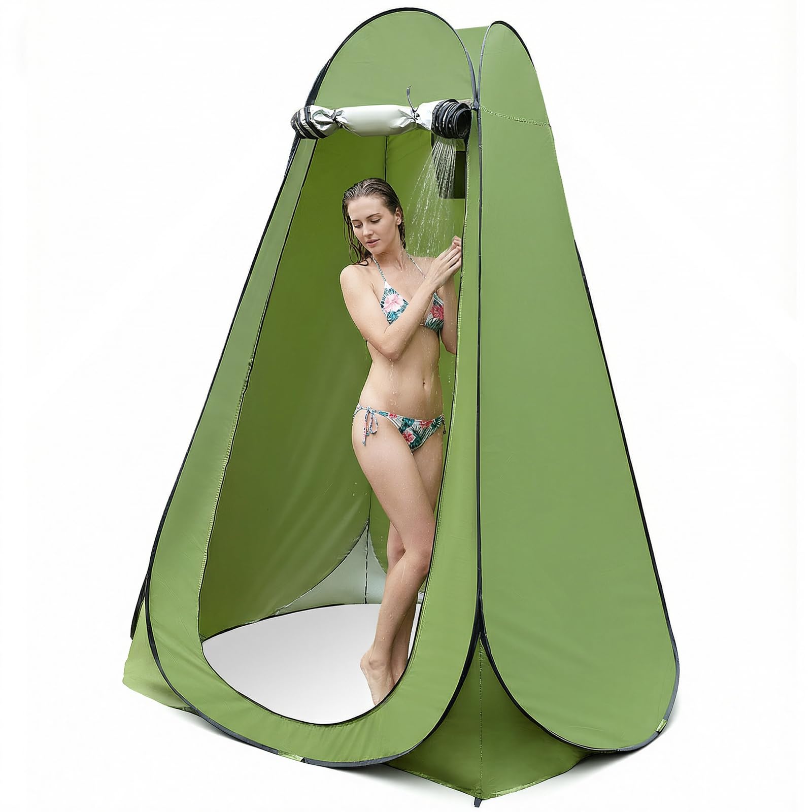 Tienda Ducha Camping 120x120x190cm Cambiador Portatil Protección UV