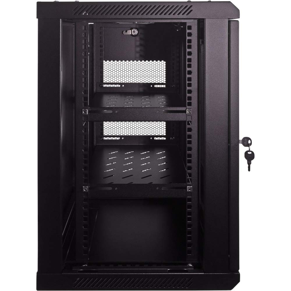 Amazon | Navepoint 12U デラックス IT 壁掛け キャビネット