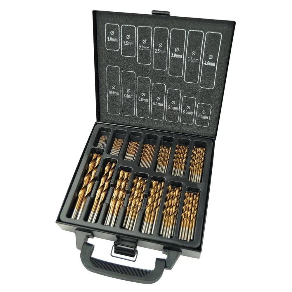Juego de brocas HSS, 99 piezas