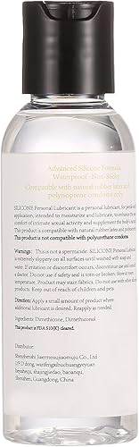 Miniatura 2 de Lubricante personal, lubricante sexual a base de silicona Potoisum Lubricante de lujo premium para hombres, mujeres y parejas, más duradero que el