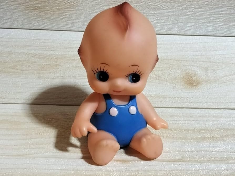 Kodama Toys キューピー ソフビ　ビンテージ Amazon.co.jp: 昭和レトロ キューピー ソフビ 人形 フィギュア