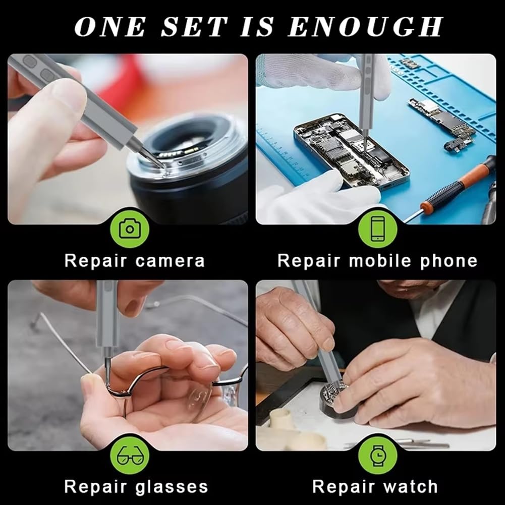 Magnetyczne końcówki wkrętakowe Torx Hex Bit Professional Repair Men Tools Kit do PC Watch Camera