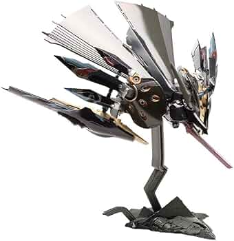 斑鳩 飛鉄塊 銀鶏[黒] 全長約155mm 1/144スケール プラモデル