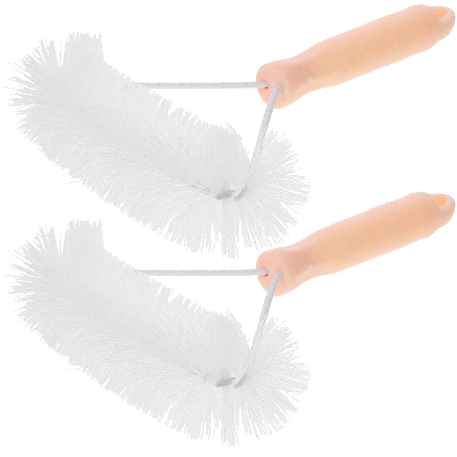 HEALLILY Spazzola e Pulitore per Finestre in Plastico per Pulire Zanzariere 2 Setole Dense per Pulizia di Aree Difficili per Domestico