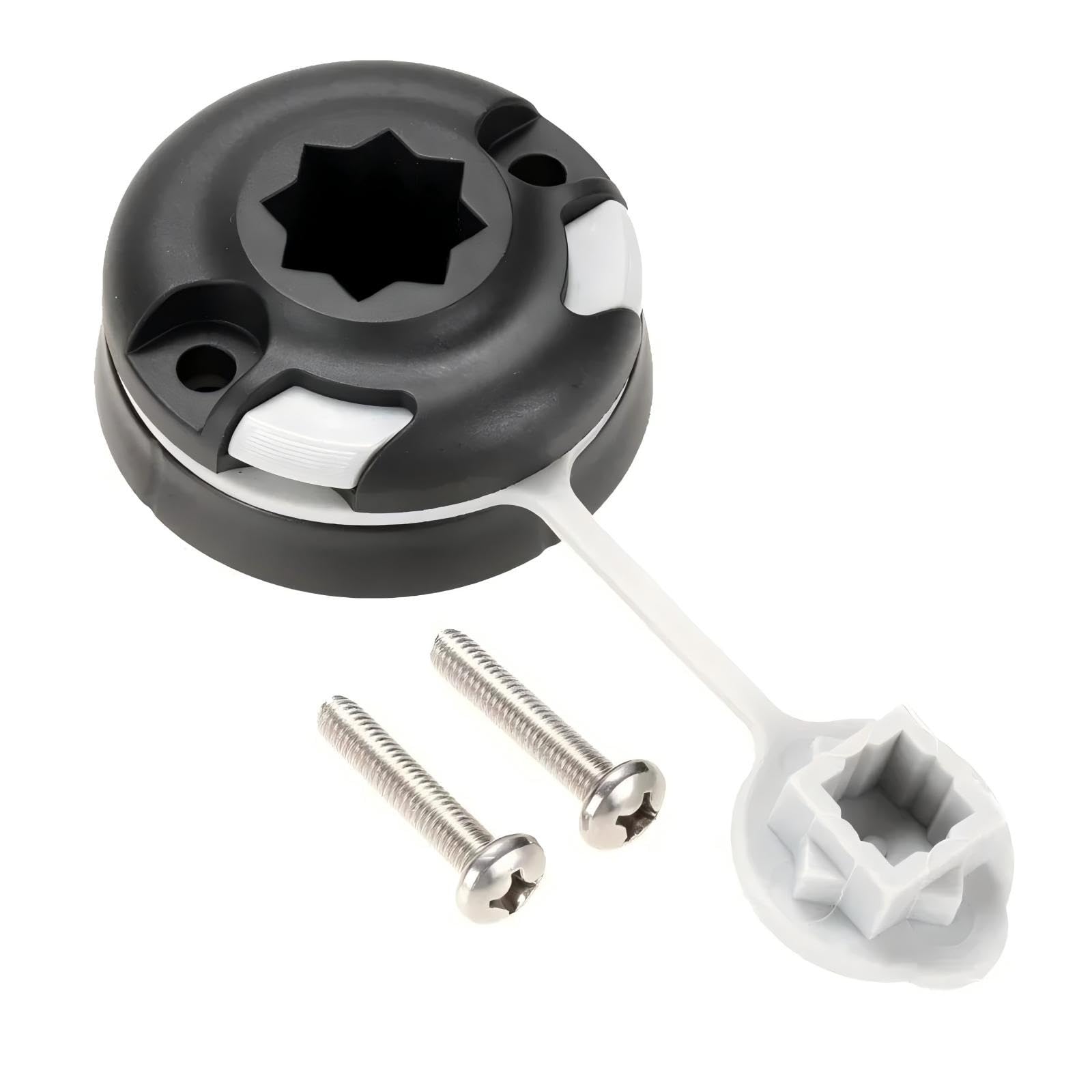 Base di montaggio for portacanna in nylon 10/20 pezzi, accessorio accessori di bordo