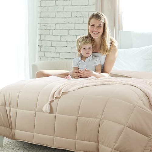 Miniatura 5 de HOMBYS Edredón de tamaño King de Alaska de 136 x 120 pulgadas para todas las estaciones, relleno de edredón de gran tamaño, edredón de cama