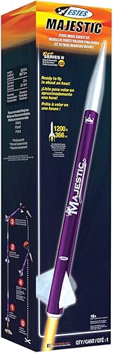 Estes 9707 Majestic Pro Series II E2X Flying Model Rocket Kit