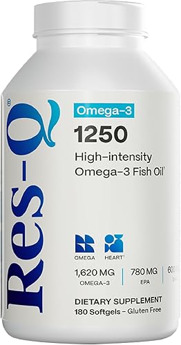 Res-Q Cápsulas de aceite de pescado 1250 Omega-3