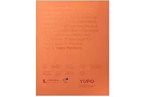 "Yupo Paper L21-YUP197W912 9" x 12" 10 sheets"