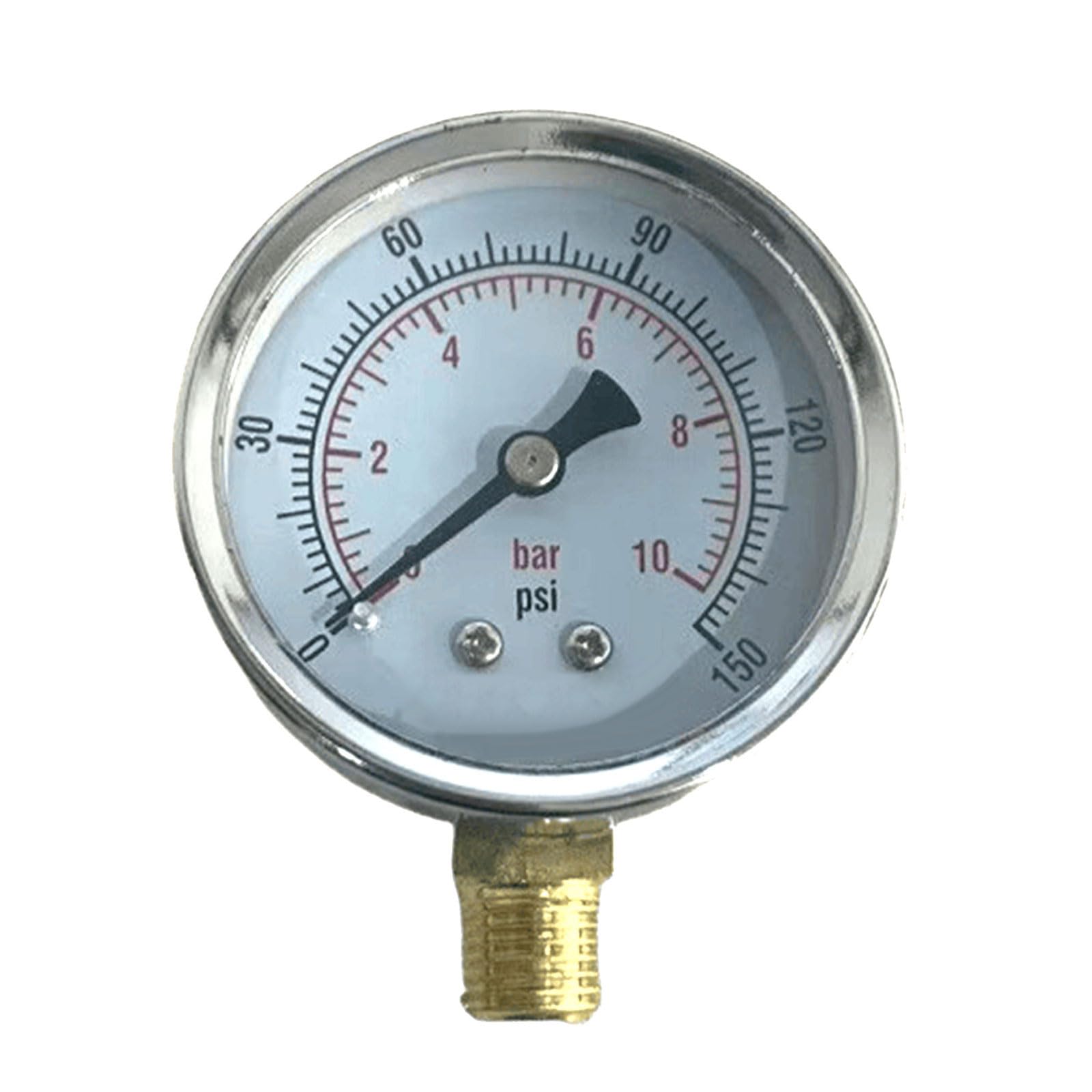 Professional Metal Pressure Gauge 60mm Diameter for Precisely Measurement of Hydraulic and Pneumatic Systems Pressure Meter