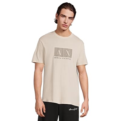 Armani Exchange Tonal Box Logo T shirt Men