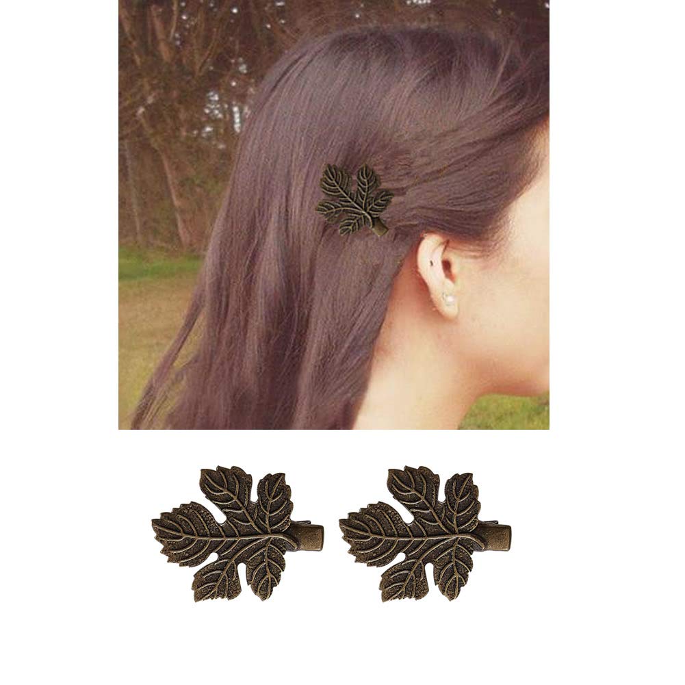 Paquete de 30 / 15 pares de pinzas de pelo de cocodrilo vintage vintage de bronce decorativas para el cabello, pasadores de bobby de hoja, flor de mariposa, gótico, punk, accesorios para el 3