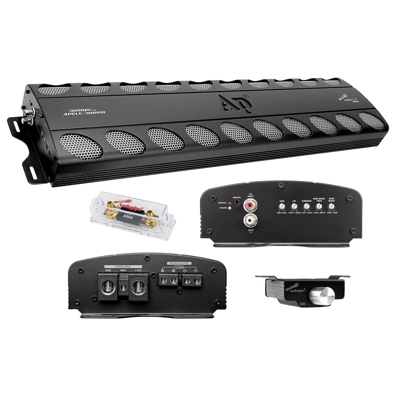 Amazon.com: Audiopipe APCLE-30001D Class D Monoblock Amplifier