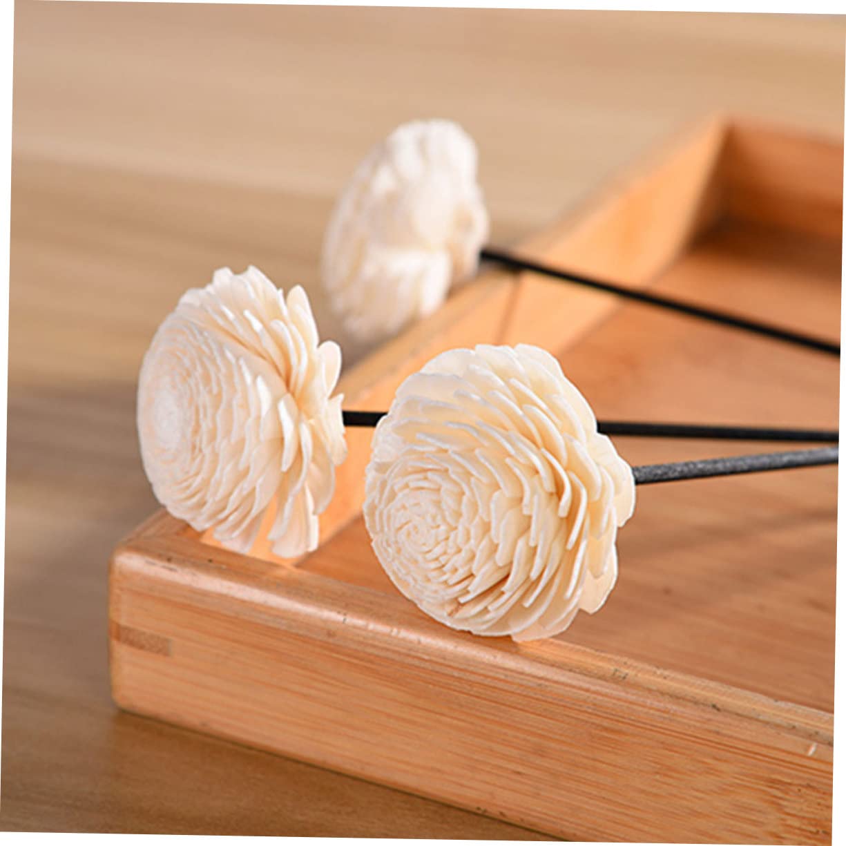 STOBAZA 40stücke Aromatherapie Diffusor-stäbchen Aus Rattan Ersatz Für Duftstäbchen Für Raumduft Wohn Und Badezimmer Aromatherapie Zubehör Für Entspannung Und Meditation