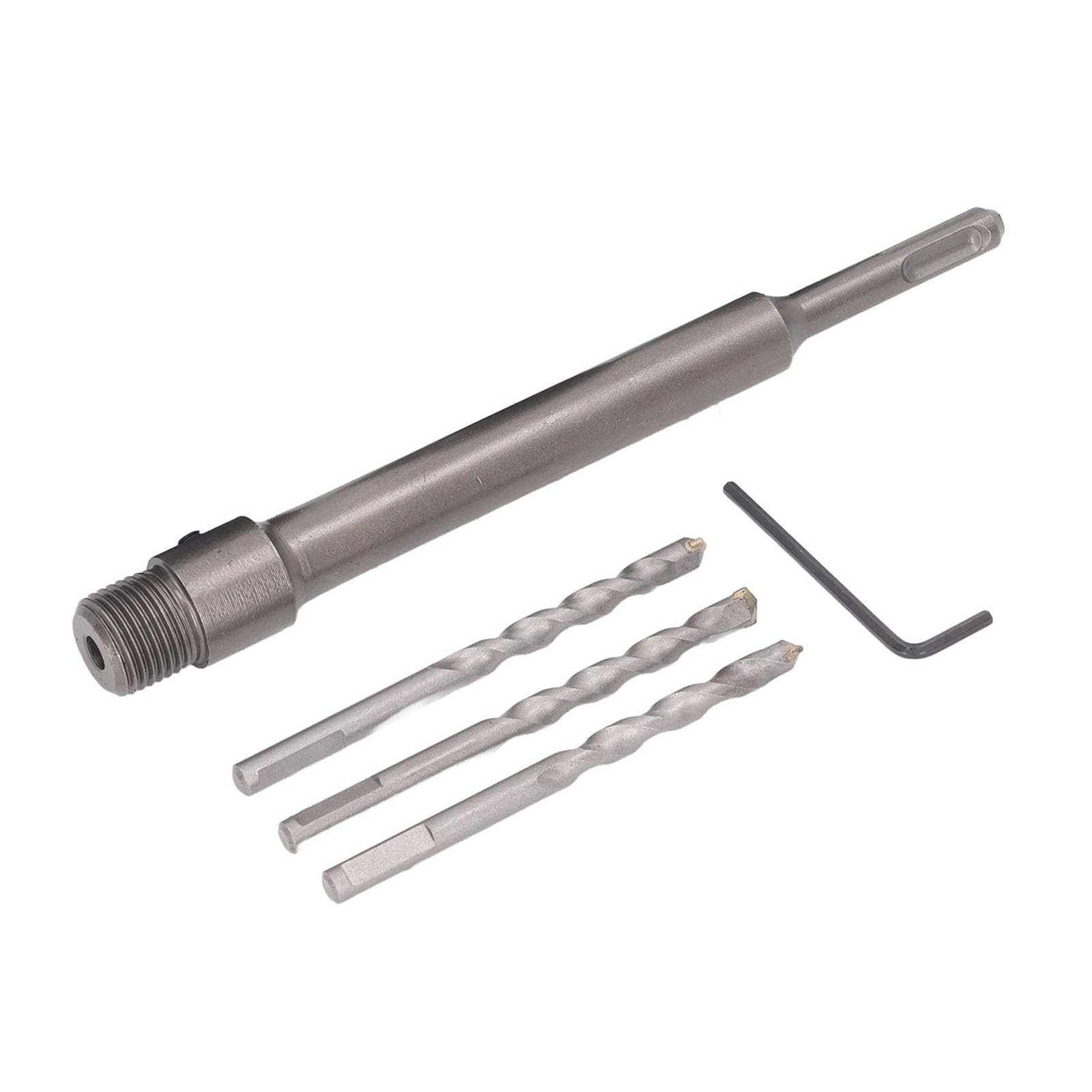 Kit a Tazza per Calcestruzzo 30mm 40mm 50mm 65mm con capacità di Foratura Ad Alta Resistenza per L'installazione di Muri di Mattoni di Cemento
